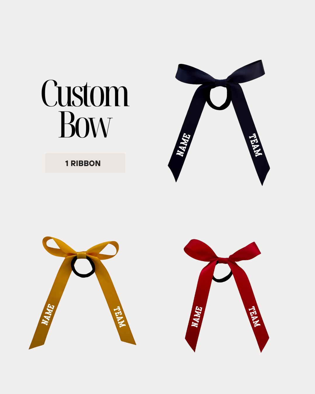 Custom Bow Ribbon (1 Ribbon)